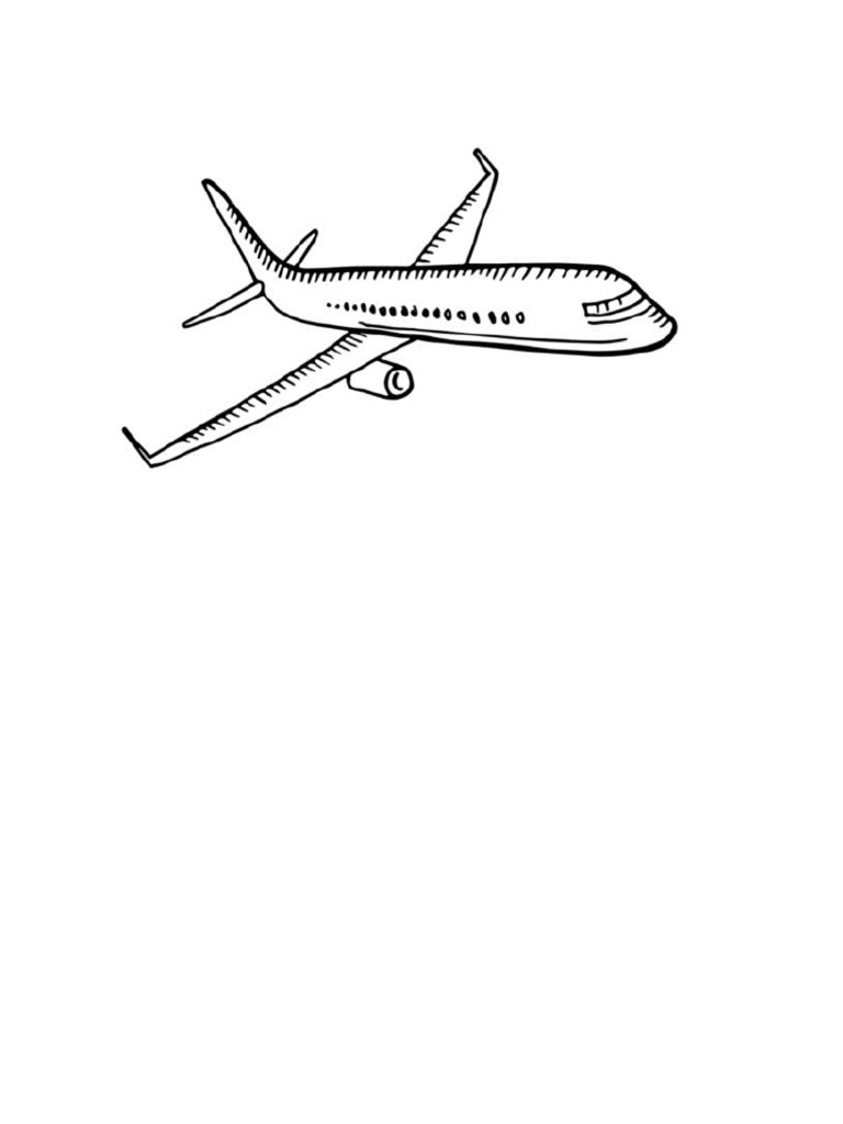 Airplane Sketch Handdrawn | PDF