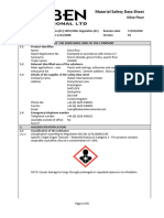 MSDS HIQ400 Silica Flour