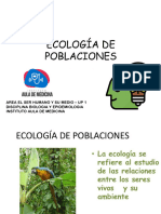 Ecologia de Las Poblaciones - ESHYSM