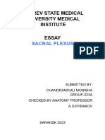 Sacral Plexus PDF