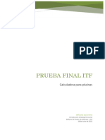 Informe Prueba Final - SLoureiro