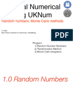 Lecture 09 Randomnumbers