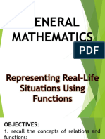 1 2 - Represent Real Life Situations - Evaluating - Functions