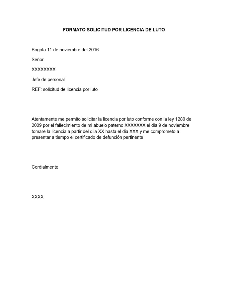 formato-solicitud-por-licencia-de-luto-pdf