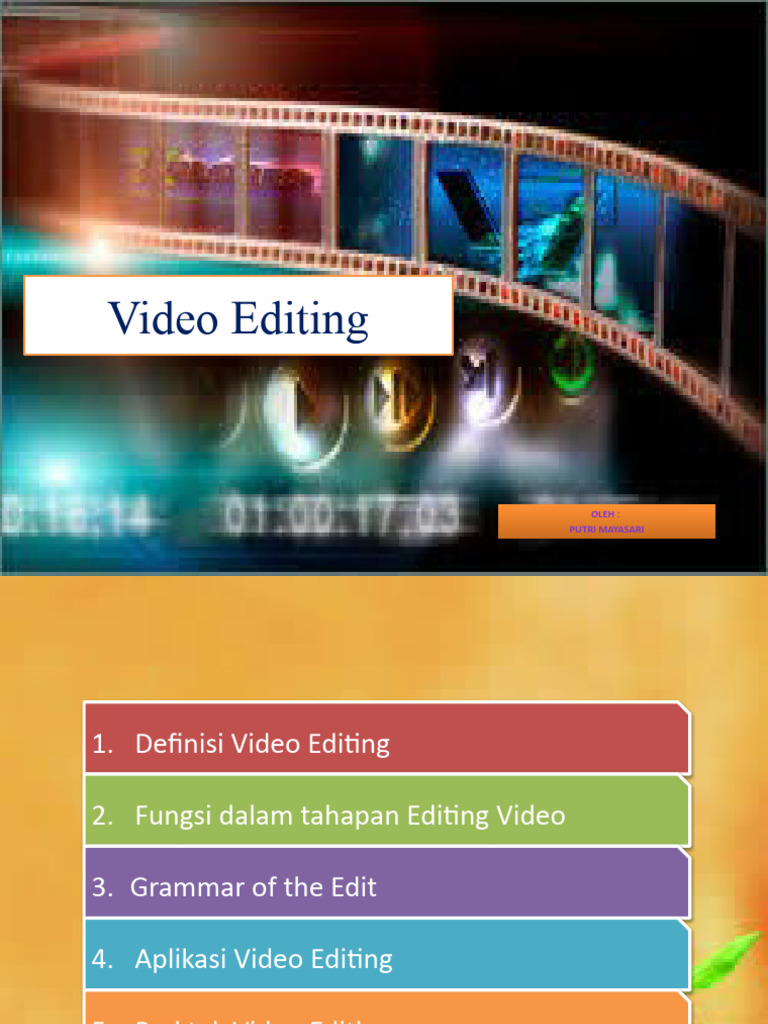 Fungsi Video Editing | PDF