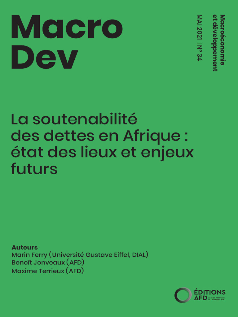 Dettes en Afrique : enjeux et soutenabilité | PDF | Dette publique ...