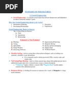 Summary Web Security