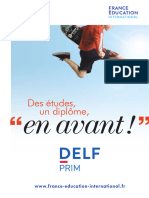Affiche DELF Prim 2 Version2021