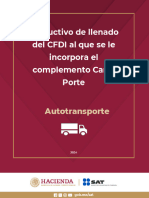 Instructivo ComplementoCartaPorte Autotransporte 3.0