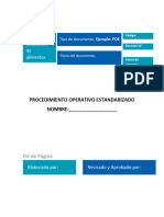 Modelo Genérico para Elaboración POES - POE PDF