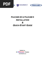 ProCAM Installation Guide