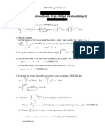 Week 5-6 Exercise Double, Triple, Multiple (J) Integral