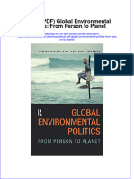 Global Environmental Politics From Person To Planet Full Chapter