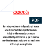 Coloracion