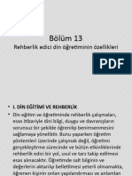 13-Rehberlik Edici Din Öğretiminin Özellikleri