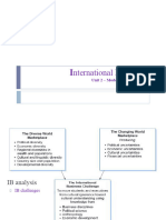 Modes of Entering IB