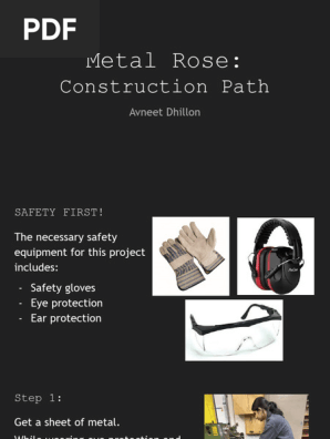 metal rose one