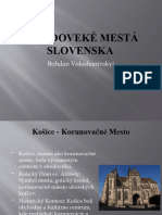 Stredoveké Mestá Slovenska