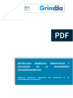 Importancia y Aplicación en El Instrumento Esfigmomanómetro