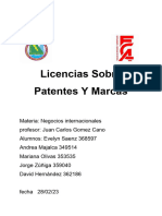 Licencias Sobre Patentes y Marcas