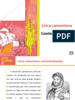 Lírica Camoniana - Contextualização