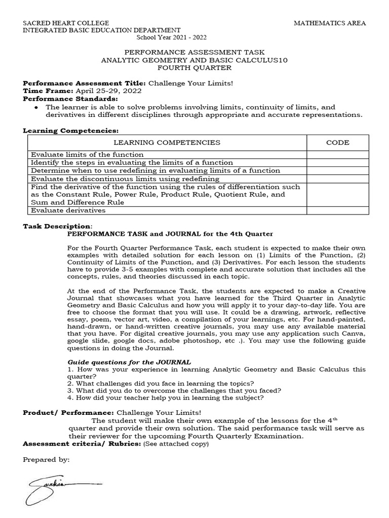 math-10-elective-pt-form-4q-pdf-derivative-function-mathematics