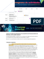 Circular 004 - Cronograma y Orientaciones A Participantes