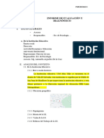 Estructura Del Informe DX Situacional