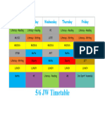 5:6 JW Timetable