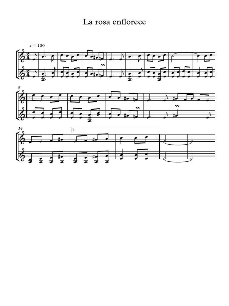 La Rosa Enflorece PDF