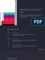 Introduction To Geological Time