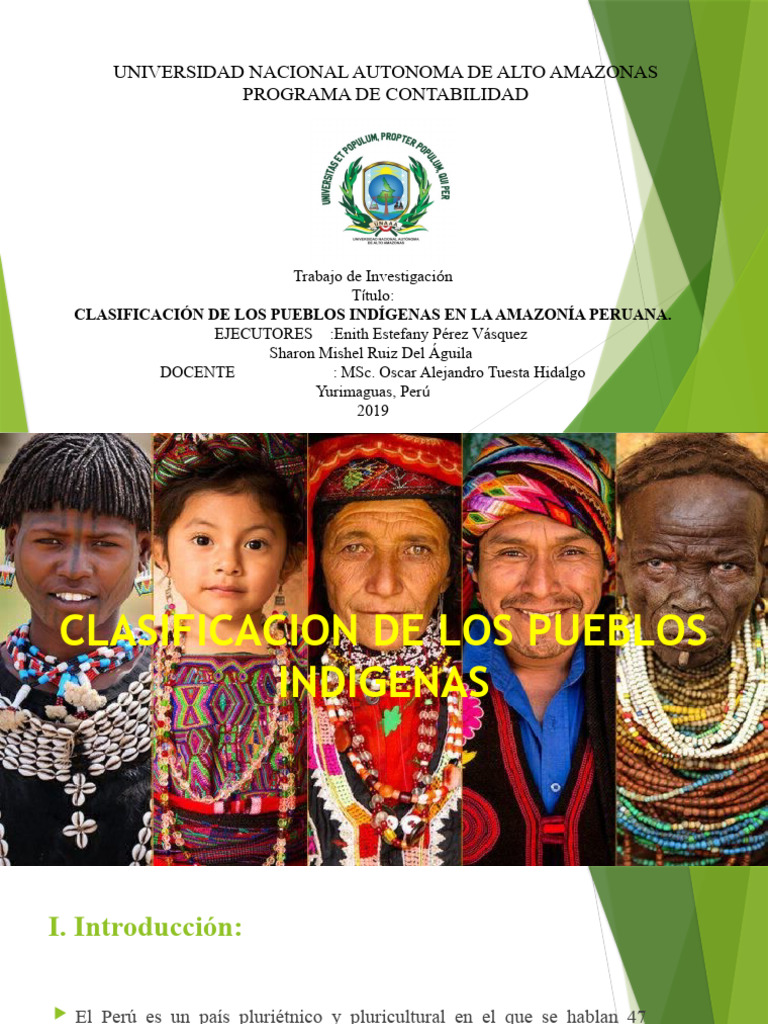 Clasificacion de Los Pueblos Indigenas 1 | PDF | Perú | Imperio Inca