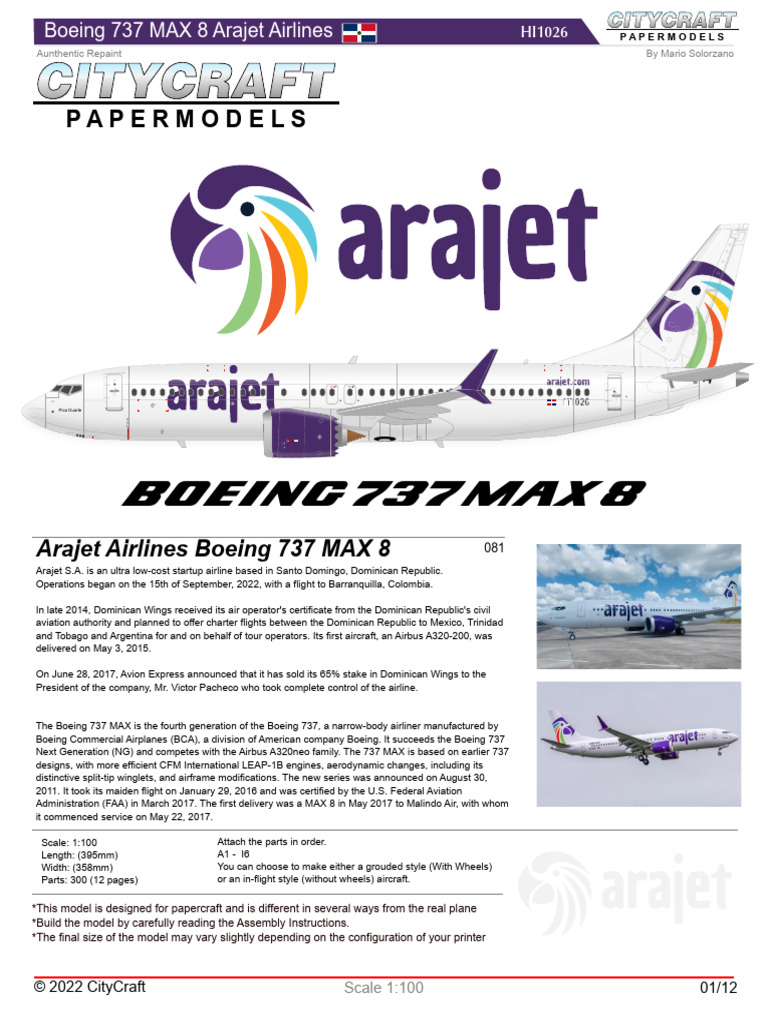 HERPA WINGS 1:500 Arajet Boeing 737 Max 8 HI1078 537131 EUR 29,95 - DE HERPA WINGS 1:500 Arajet Boeing 737 Max 8 HI1078 537131 EUR 29,95 - DE