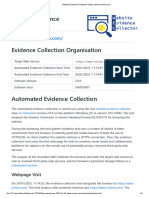 Website Evidence Collection