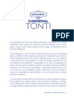 Memorial Al Cardenal Tonti