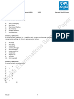 AA120. Listening Answers. Intermediate