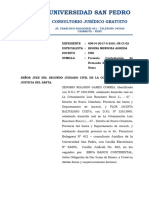 Contestación Dda. Dar Suma de Dinerio - Games Correa y Baltodano Cueva