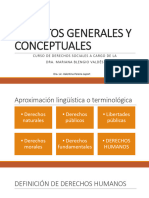 ASPECTOS GENERALES Y CONCEPTUALES - Clase DDHH PDF