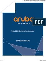 Aruba OS-CX Switching Fundamentals