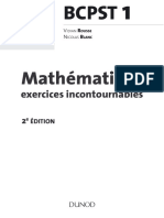 Dokumen - Pub Mathematiques Exercices Incontournables BCPST 1 2e Ed Concours Ecoles Dingenieurs French Edition 2nbsped 2100767461 9782100767465