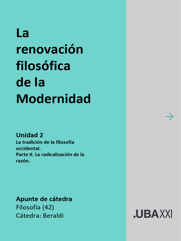 Unidad 2 parte ii la renovaci n filos fica de la modernidad 7 3 23