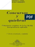 Ley Concursos y Quiebras - 24.522