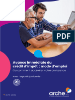 Guide Avance Immediate Credit D Impot