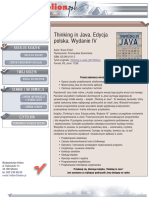 Thinking in Java Edycja Polska Wydanie IV