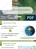 Especificidades Do Clima Português II