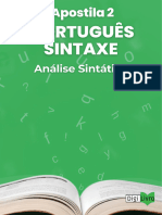 2 - Português - Apostila 2 (Sintaxe) - 1