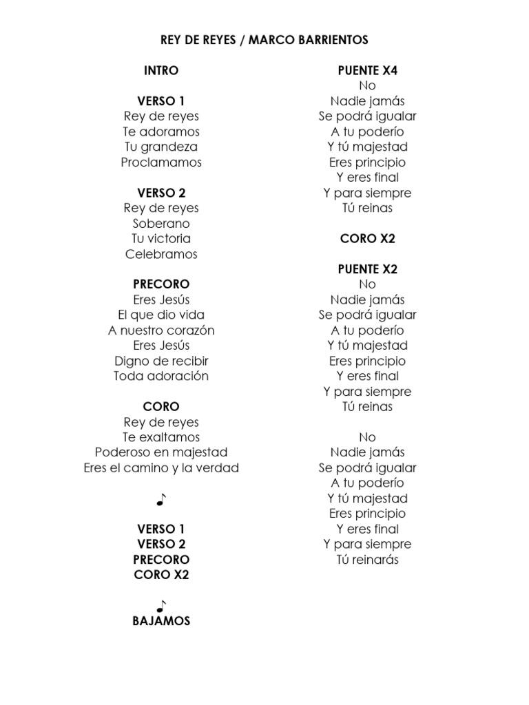 Rey de Reyes | PDF