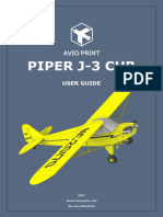 Avio Print J-3 Cub User Guide 1.1