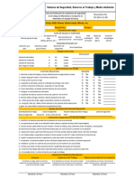 Lista de Verificación para Levantamiento de Cargas