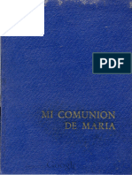 Mi Comunión de María